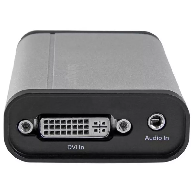 StarTech.com USB 3.0 Capture Device for High-Performance DVI Video - 1080p 60fps - Aluminum - TAA