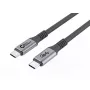 Microconnect USB4CC05 USB-kaabel USB4 Gen 3x2 0,5 m USB C Must
