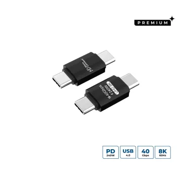 Microconnect USB4-CC-240W USB-kaabel 0 m USB-C Must