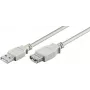 MicroConnect USBAAF01 USB-kaabel USB 2.0 0,1 m USB A Hall