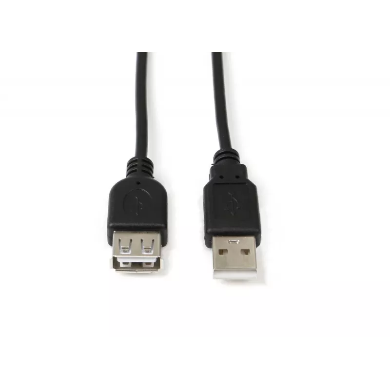 Microconnect USBAAF03B USB-kaabel USB 2.0 0,3 m USB A Must