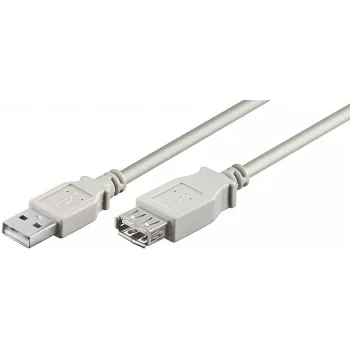 Microconnect USBAAF05 USB-kaabel USB 2.0 0,5 m USB A Hall