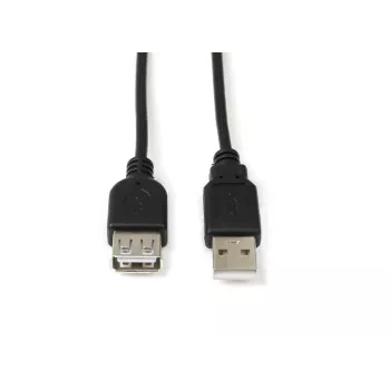 Microconnect USBAAF05B USB-kaabel USB 2.0 0,5 m USB A Must