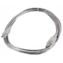 Microconnect USBAAF2T USB-kaabel USB 2.0 1,8 m USB A läbipaistev