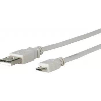 Microconnect USBABMICRO3G USB-kaabel USB 2.0 3 m USB A Micro-USB B Hall