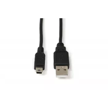 Microconnect USBAMB53 USB-kaabel USB 2.0 3 m USB A Mini-USB B Must