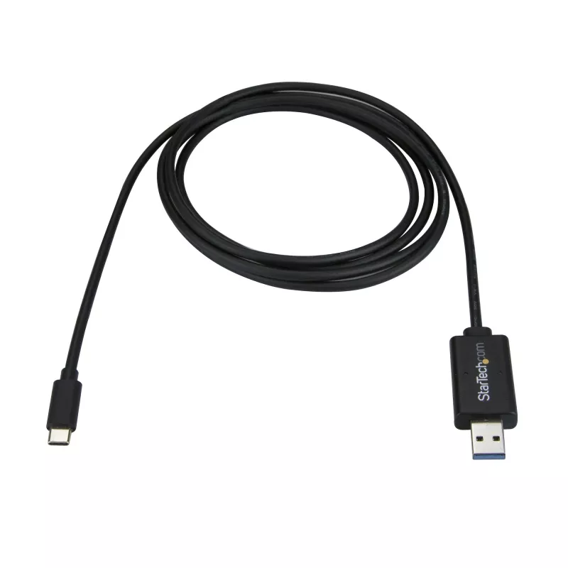 StarTech.com USB-C ja USB 3.0 andmeedastuskaabel Macile ja Windowsile, 2 m (6 jalga)