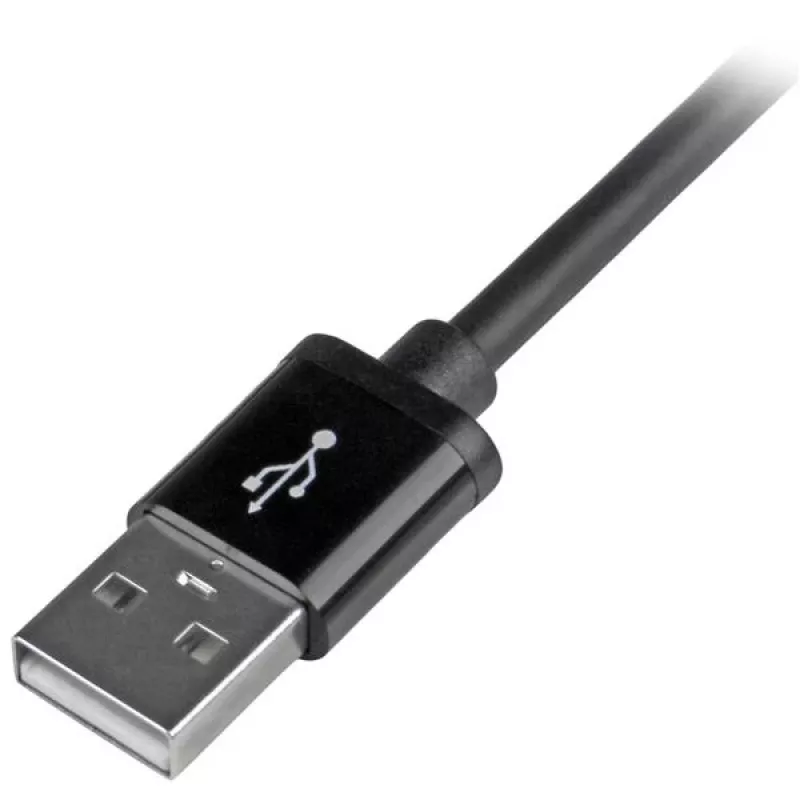 StarTech.com 2 m USB kuni Lightning kaabel - pikk iPhone / iPad / iPod laadimiskaabel - Lightning kuni USB kaabel - Apple MFi sertifitseeritud - must