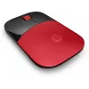 HP Z3700 punane juhtmevaba hiir, mõlemakäeline, optiline, raadiosageduslik juhtmevaba, 1200 DPI, punane