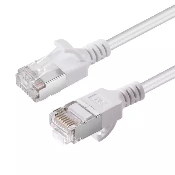 Microconnect V-FTP6A03W-õhuke võrgukaabel Valge 3 m Cat6a U/FTP (STP)