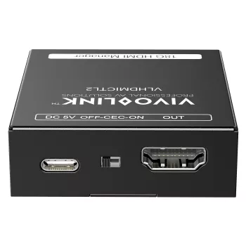Vivolink VLHDMICTL2 EDID emulaator 3840x2160 18 Gbit/s Must