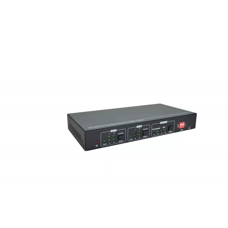 Vivolink VLHDMIMAT4X2RS maatrikslüliti Skaleeriv maatrikslüliti 7,5 W