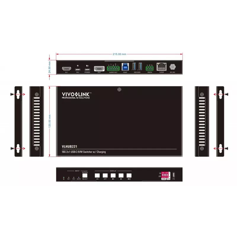 Vivolink VLHUB221 USB-graafikaadapter