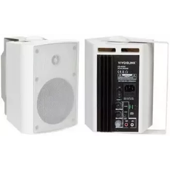 Vivolink VLSP60AW loudspeaker 2-way Valge Wired 60 W