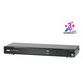 ATEN 4 x 4 4K HDMI heli-/videomaatrikslüliti
