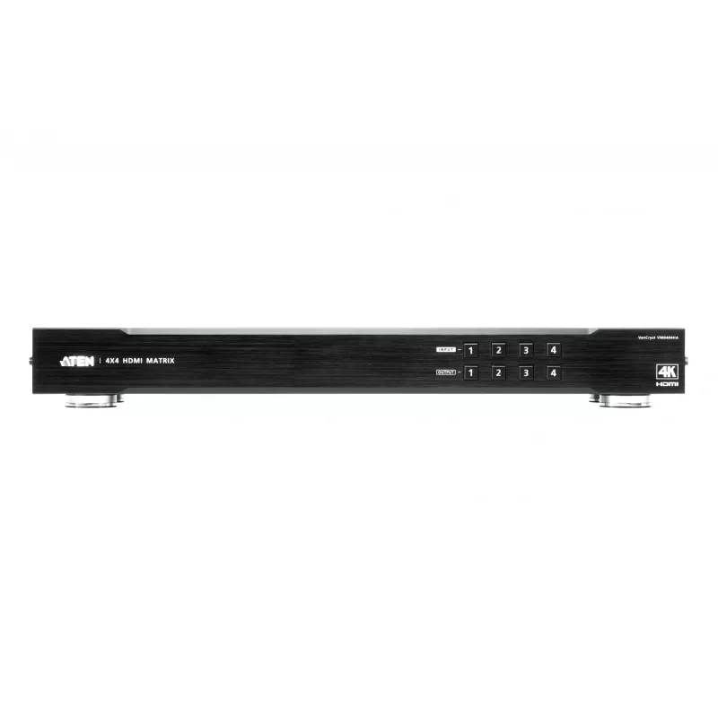 ATEN 4 x 4 4K HDMI heli-/videomaatrikslüliti