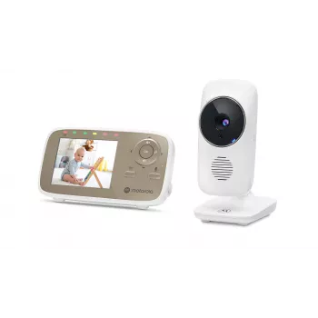 Motorola VM483 videobeebimonitor 300 m FHSS kuldne, valge