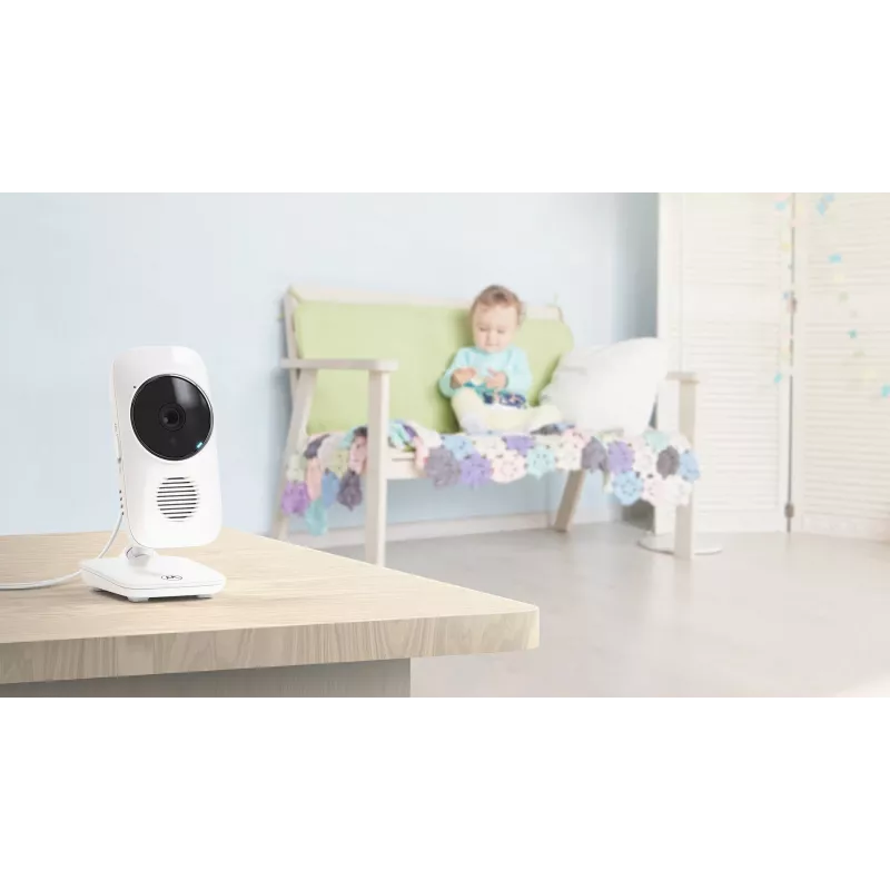 Motorola VM483 videobeebimonitor 300 m FHSS kuldne, valge