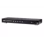 ATEN 4-pordiline tõeline 4K HDMI lüliti kahe väljundiga, HDMI, metallist, must, 60 Hz, 3 m, 3840 x 2160, 4096 x 2160