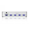 ATEN 4-pordiline VGA videojaotur (350 MHz), VGA, 4x VGA, 1920 x 1440 pikslit, hõbedane, metall, 30 m