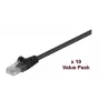 Microconnect V-UTP502SVP võrgukaabel Must 2 m Cat5e U/UTP (UTP)