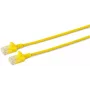 Microconnect V-UTP60015Y-õhuke võrgukaabel Kollane 0.15 m Cat6 U/UTP (UTP)