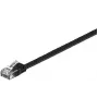 Microconnect V-UTP60025S-FLAT võrgukaabel Must 0,25 m Cat6 U/UTP (UTP)