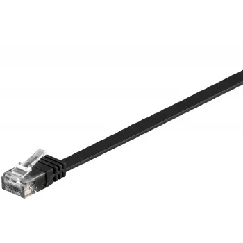 Microconnect V-UTP605S-FLAT võrgukaabel Must 5 m Cat6 U/UTP (UTP)