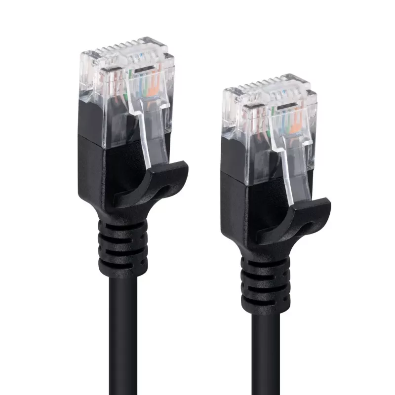 Microconnect V-UTP615S-õhuke võrgukaabel must 15 m Cat6 U/UTP (UTP)