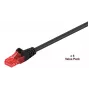 Microconnect V-UTP615SVP võrgukaabel Must 15 m Cat6 U/UTP (UTP)