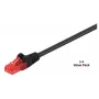 Microconnect V-UTP620SVP võrgukaabel Must 20 m Cat6 U/UTP (UTP)