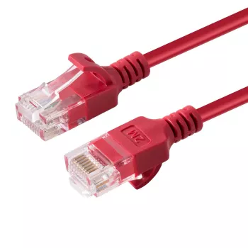 Microconnect V-UTP6A015R-õhuke võrgukaabel Punane 1.5 m Cat6a U/UTP (UTP)