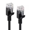 Microconnect V-UTP6A03S-õhuke võrgukaabel Must 3 m Cat6a U/UTP (UTP)