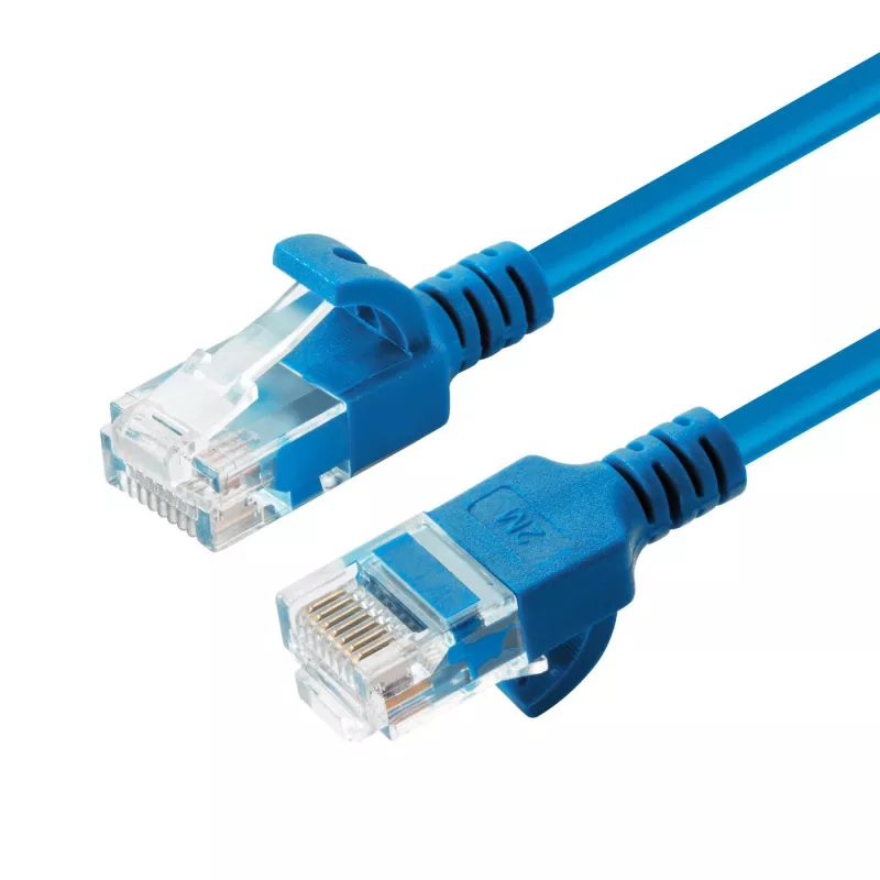 Microconnect V-UTP6A05B-õhuke võrgukaabel Sinine 5 m Cat6a U/UTP (UTP)