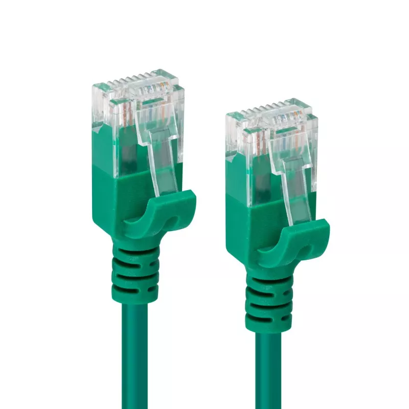 Microconnect V-UTP6A05G-õhuke võrgukaabel Roheline 5 m Cat6a U/UTP (UTP)