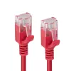 Microconnect V-UTP6A05R-õhuke võrgukaabel, punane, 5 m, Cat6a, U/UTP (UTP)