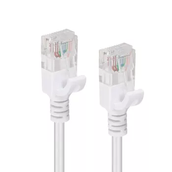 Microconnect V-UTP6A05W-õhuke võrgukaabel Valge 5 m Cat6a U/UTP (UTP)