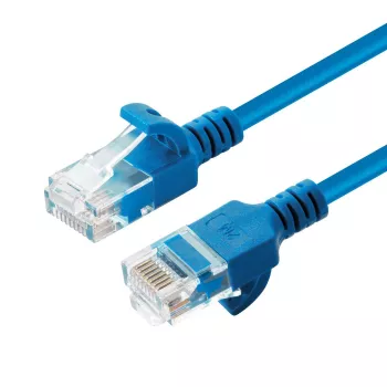 Microconnect V-UTP6A075B-õhuke võrgukaabel Sinine 7.5 m Cat6a U/UTP (UTP)