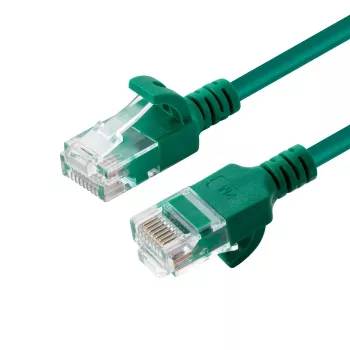 Microconnect V-UTP6A075G-õhuke võrgukaabel, roheline, 7,5 m, Cat6a, U/UTP (UTP)
