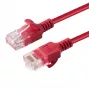 Microconnect V-UTP6A10R-õhuke võrgukaabel Punane 10 m Cat6a U/UTP (UTP)