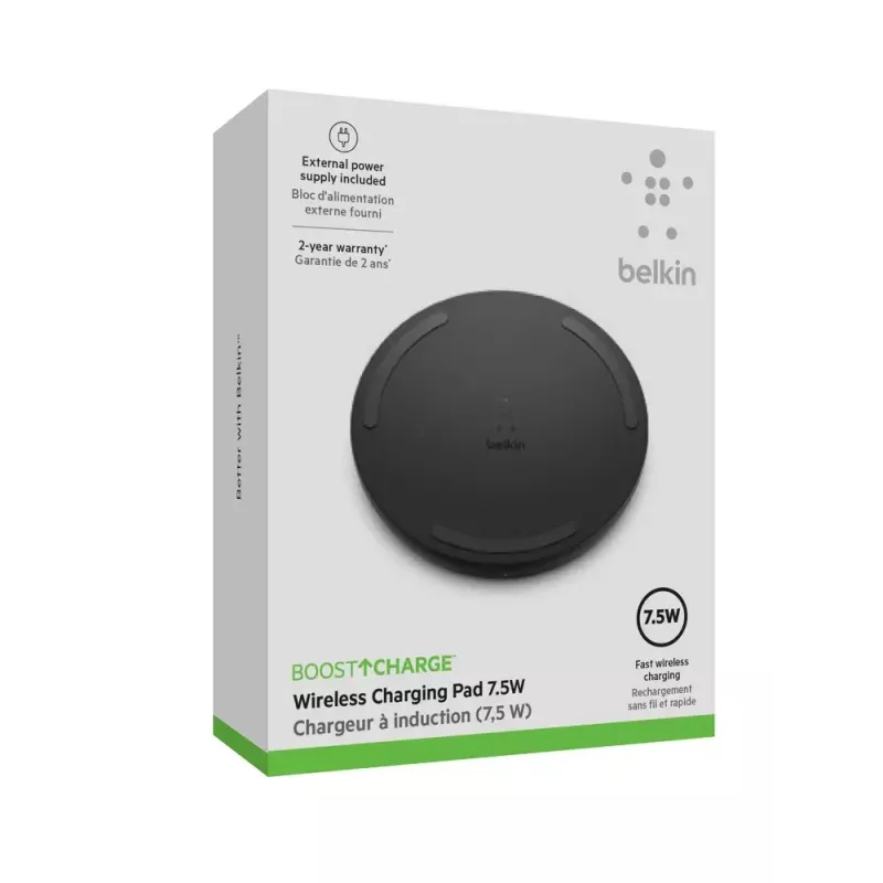 Juhtmevaba laadija Belkin Boost Charge WIA001VFBK must