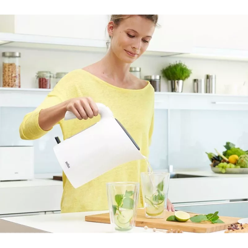 Braun PurEase WK 3100 WH elektriline veekeetja 1,7 L 2200 W valge