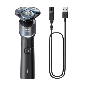 Elektriline pardel Philips Shaver 5000X seeria X5006/00 — 3 pöörlevat pead, märg ja kuiv, 50 min aku, USB-C kiirlaadimine