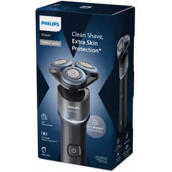 Elektriline pardel Philips Shaver 5000X seeria X5006/00 — 3 pöörlevat pead, märg ja kuiv, 50 min aku, USB-C kiirlaadimine