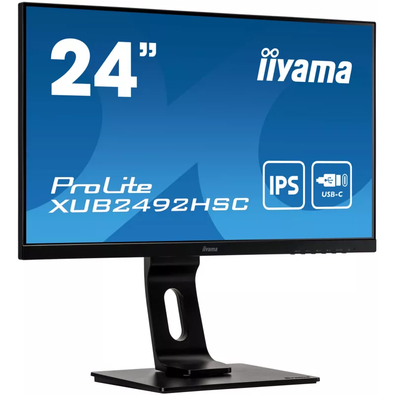 iiyama ProLite XUB2492HSC-B1 arvutikuvar 60,5 cm (23,8 tolli) 1920 x 1080 pikslit Full HD LCD Must
