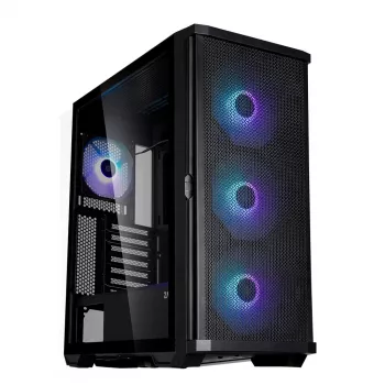 Zalman Z10 PLUS arvutikorpus Midi Tower Must