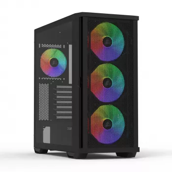 Zalman Z10 PLUS arvutikorpus Midi Tower Must