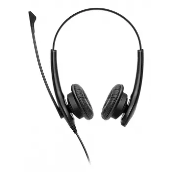 Jabra BIZ 1100 EDU DUO 3.5mm, juhtmega, 80–20000 Hz, haridus, 89 g, peakomplekt, must