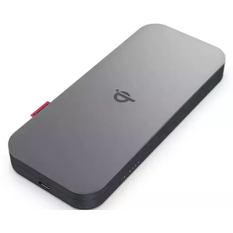 Lenovo GO liitiumpolümeer (LiPo) 10000 mAh juhtmevaba laadimine hall
