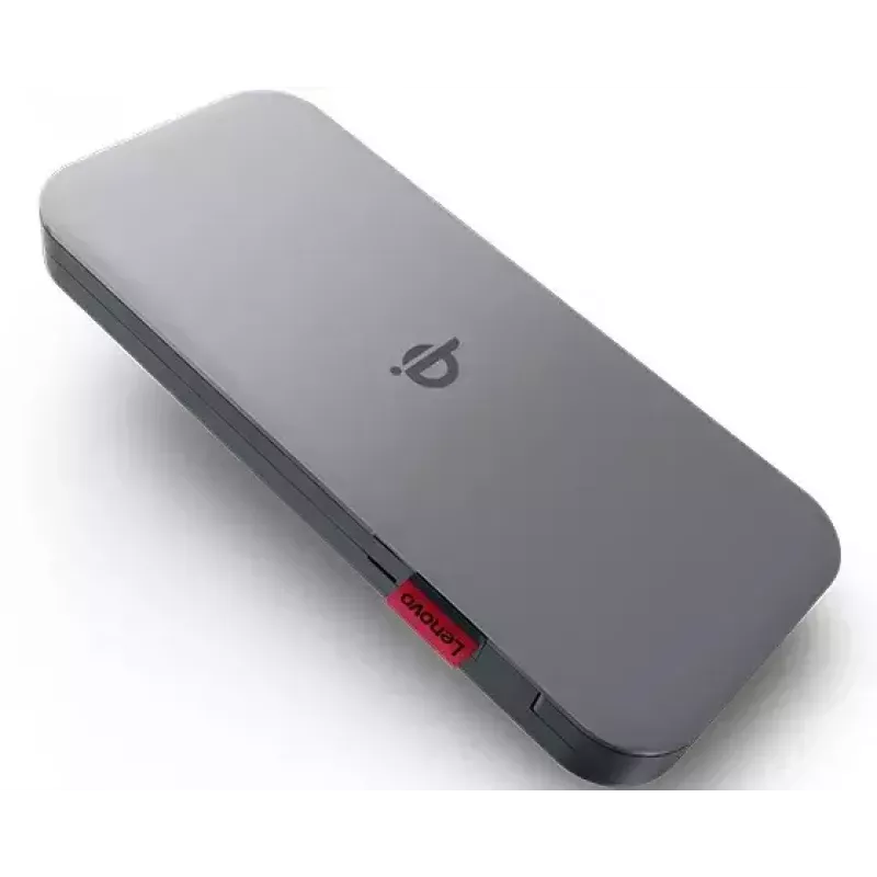 Lenovo GO liitiumpolümeer (LiPo) 10000 mAh juhtmevaba laadimine hall